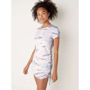 Victoria's Secret PINK Women's Beach Terry Swim Cover Ruched Dress Size M